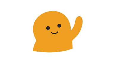 ShiftNight mascot, encouraging expression