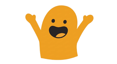 ShiftNight mascot celebrating with you