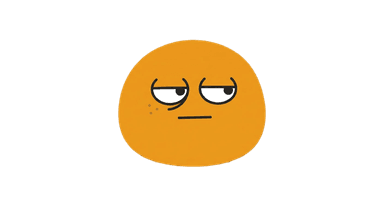 Concerned mascot sitting with the weight of these numbers