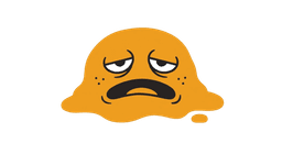 Tired mascot empathizing with exhausted nurses