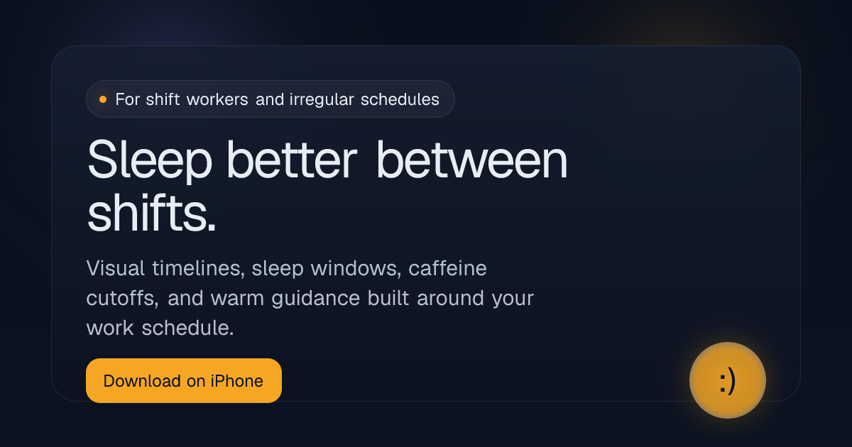 Shift Schedule Sleep Optimization for Night Shift Nurses (2026 ...